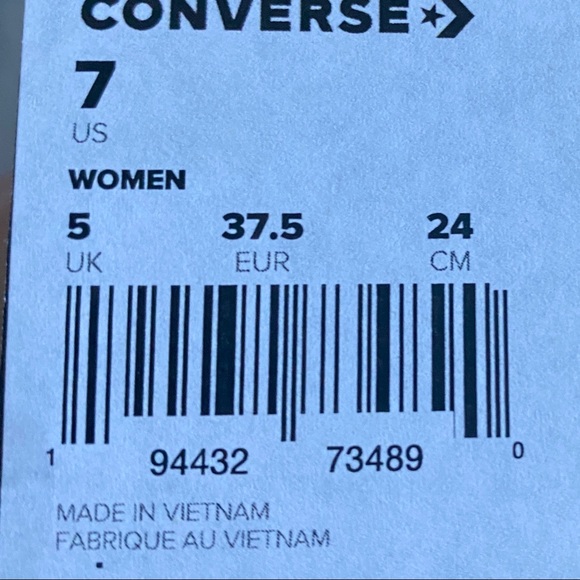 NWT Converse Chuck Taylor All Star Women’s Shoes - Picture 9 of 9